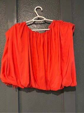 Express Reddish/Orange Dress Top Size Large
